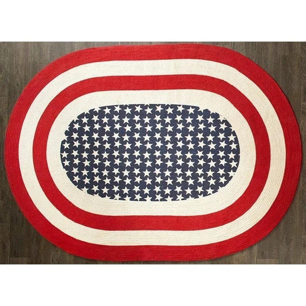 Oval Braided Kitchen Accent Rug (20